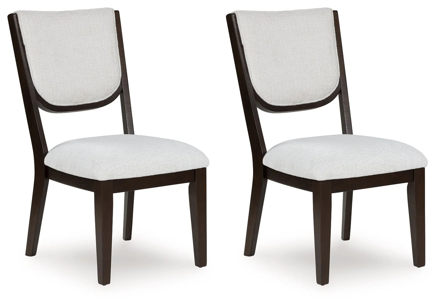Breckington - Dining Upholstered Side Chair - Dark Brown