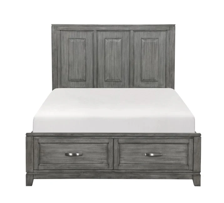 Garretson - Gray Queen Storage Bed - Image 2