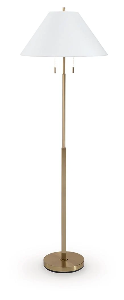 Haigwood - Metal Floor Lamp - Gold Finish