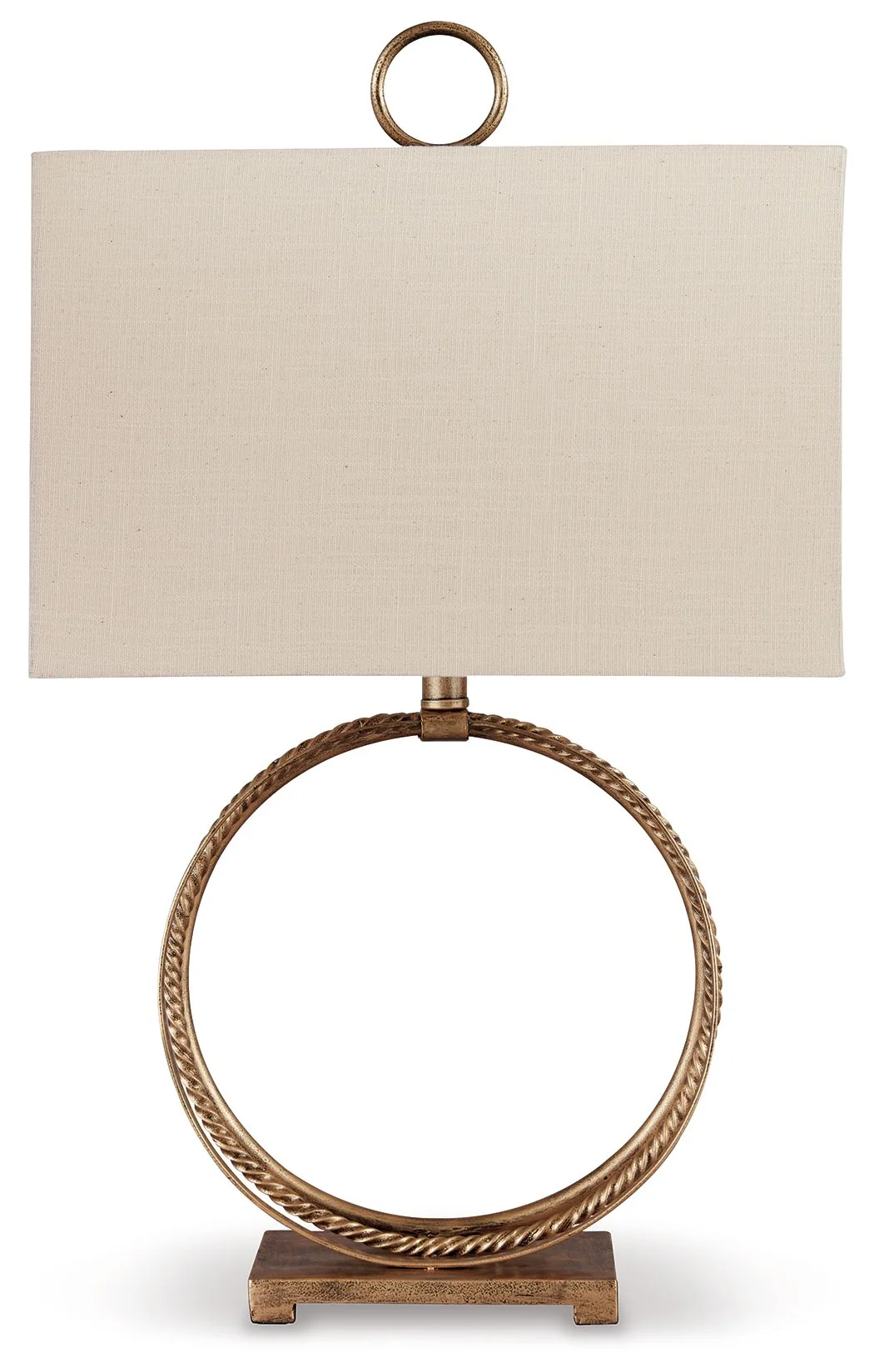 Mahala - Metal Table Lamp - Antique Gold Finish