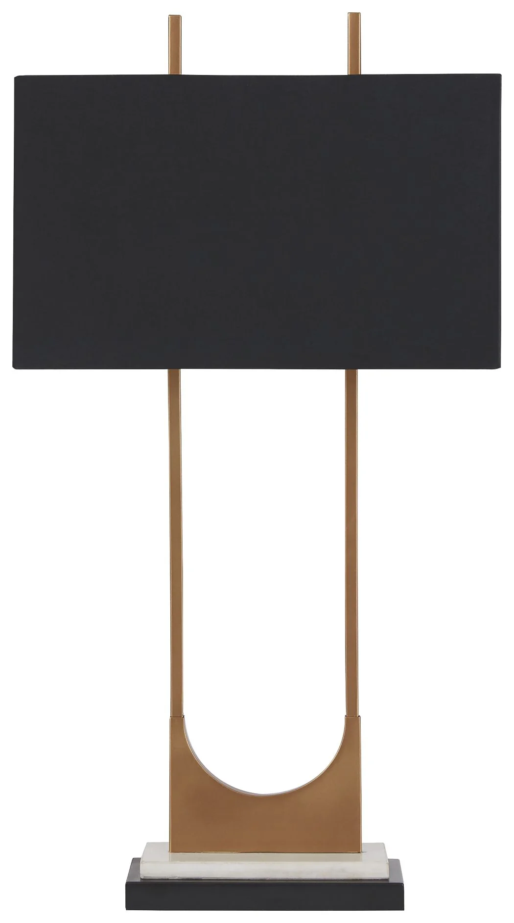 Malana - Metal Table Lamp - Brass Finish
