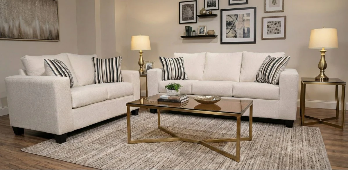 The Lancaster Logan Cream Sofa - Image 2